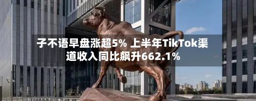 子不语早盘涨超5% 上半年TikTok渠道收入同比飙升662.1%-第3张图片