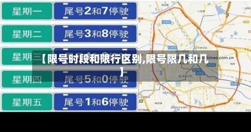 【限号时段和限行区别,限号限几和几】
