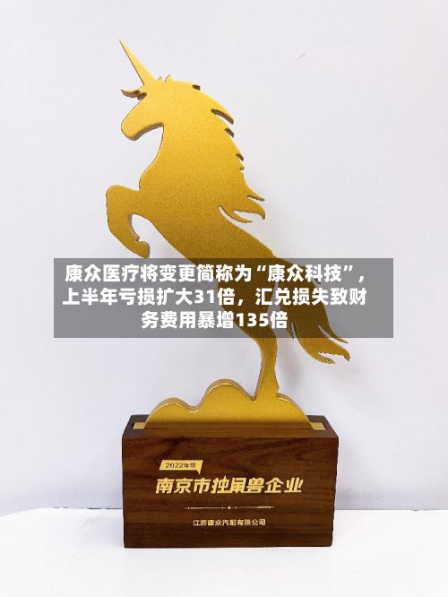康众医疗将变更简称为“康众科技”	，上半年亏损扩大31倍，汇兑损失致财务费用暴增135倍-第2张图片