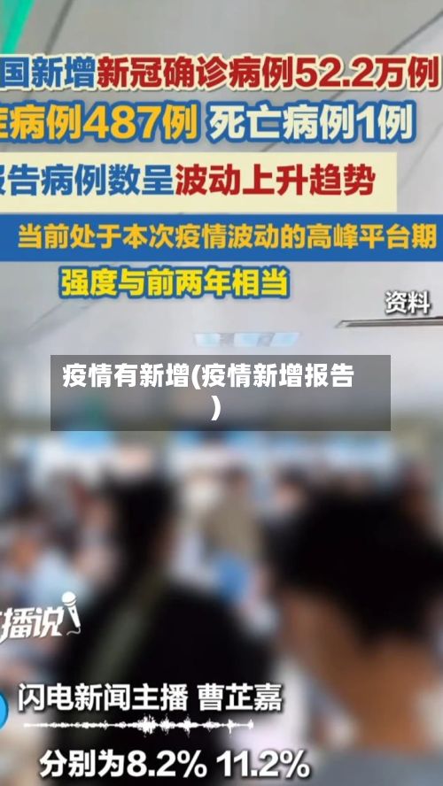 疫情有新增(疫情新增报告)