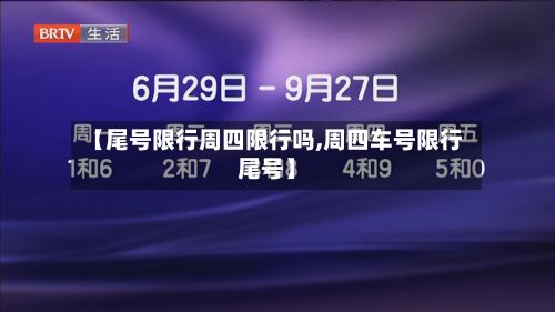 【尾号限行周四限行吗,周四车号限行尾号】-第3张图片