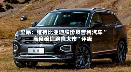 里昂：维持比亚迪股份及吉利汽车“高度确信跑赢大市”评级-第2张图片