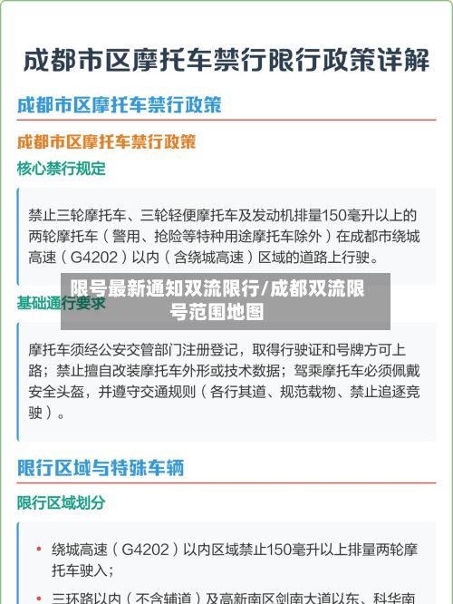 限号最新通知双流限行/成都双流限号范围地图-第2张图片