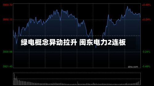 绿电概念异动拉升 闽东电力2连板