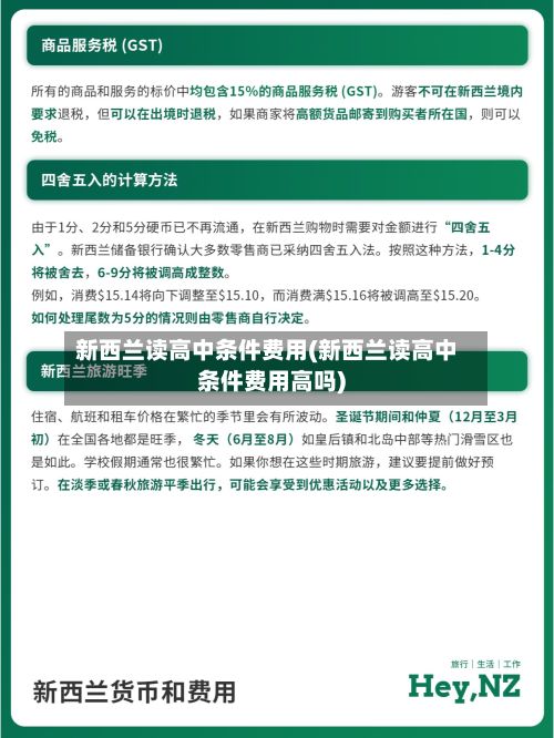 新西兰读高中条件费用(新西兰读高中条件费用高吗)-第2张图片