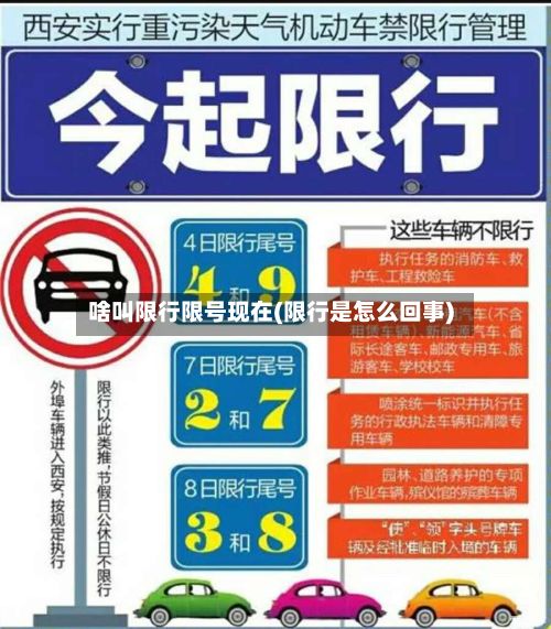 啥叫限行限号现在(限行是怎么回事)