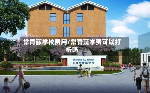 常青藤学校费用/常青藤学费可以打折吗-第2张图片