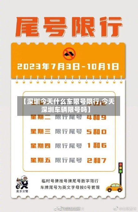 【深圳今天什么车限号限行,今天深圳车辆限号吗】-第2张图片
