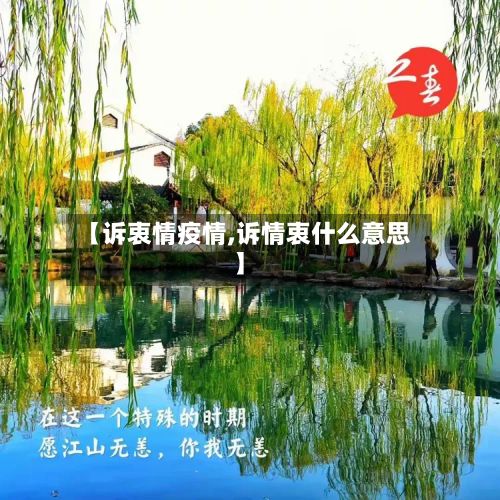 【诉衷情疫情,诉情衷什么意思】